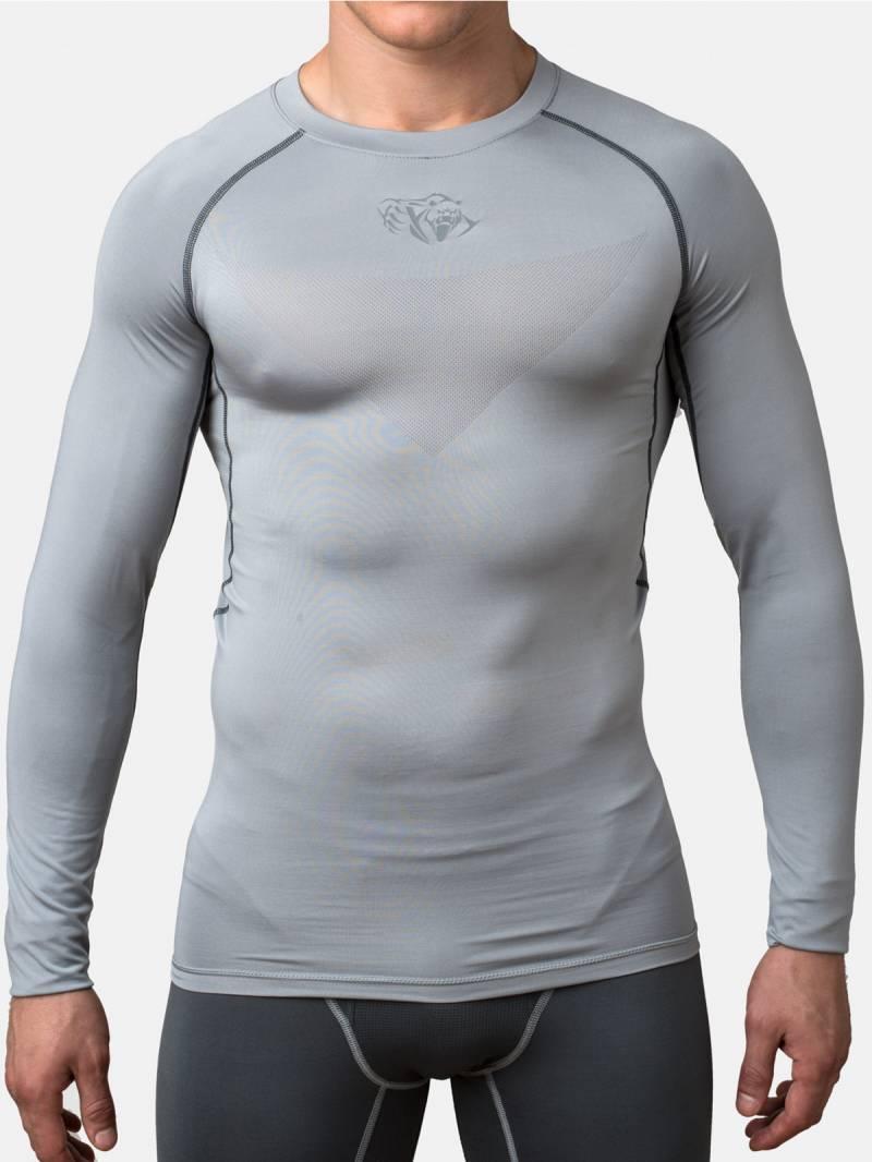 

Компрессионная футболка Peresvit Air Motion Compression Long Sleeve T-Shirt Heather Grey M, Серый