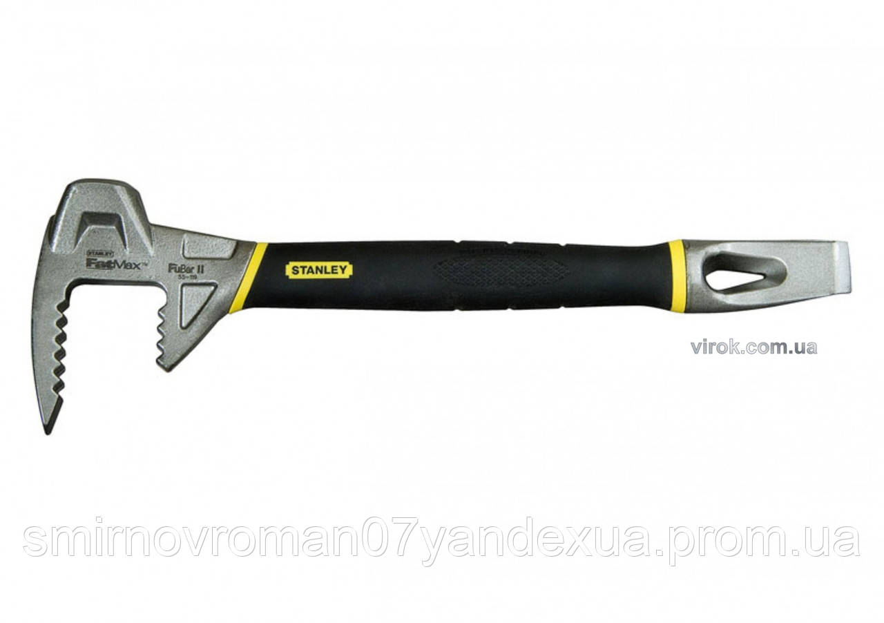 

Лом-цвяходер STANLEY "FatMax® FuBar II" багатофункційний, l=38 см