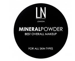 Рассыпчатая пудра для лица миниральная LN Professional Mineral Powder № 04 Светло-бежевая 01 Светло-натуральная