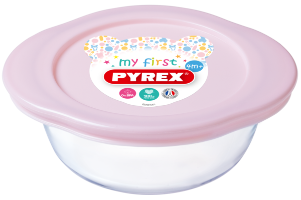 

Форма с/к PYREX BABY PINK форма скл.кругл. 0.35л (14х12х5см) (206PAV5)