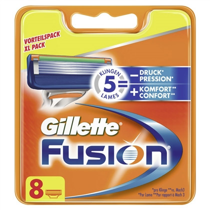 

Gillette Fusion Rasierklingen - Сменные кассеты 8 шт.