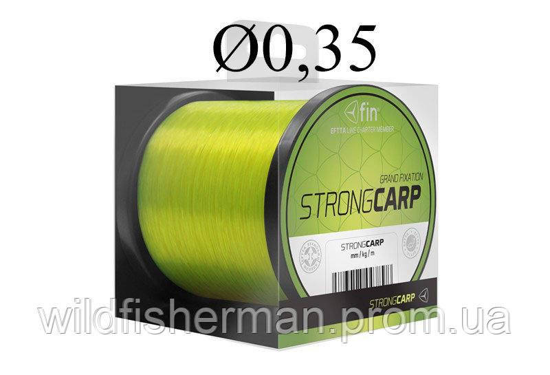 

Карпова леска FIN Strong CARP 1200m / fluo-yellow 0.35, Карповая леска