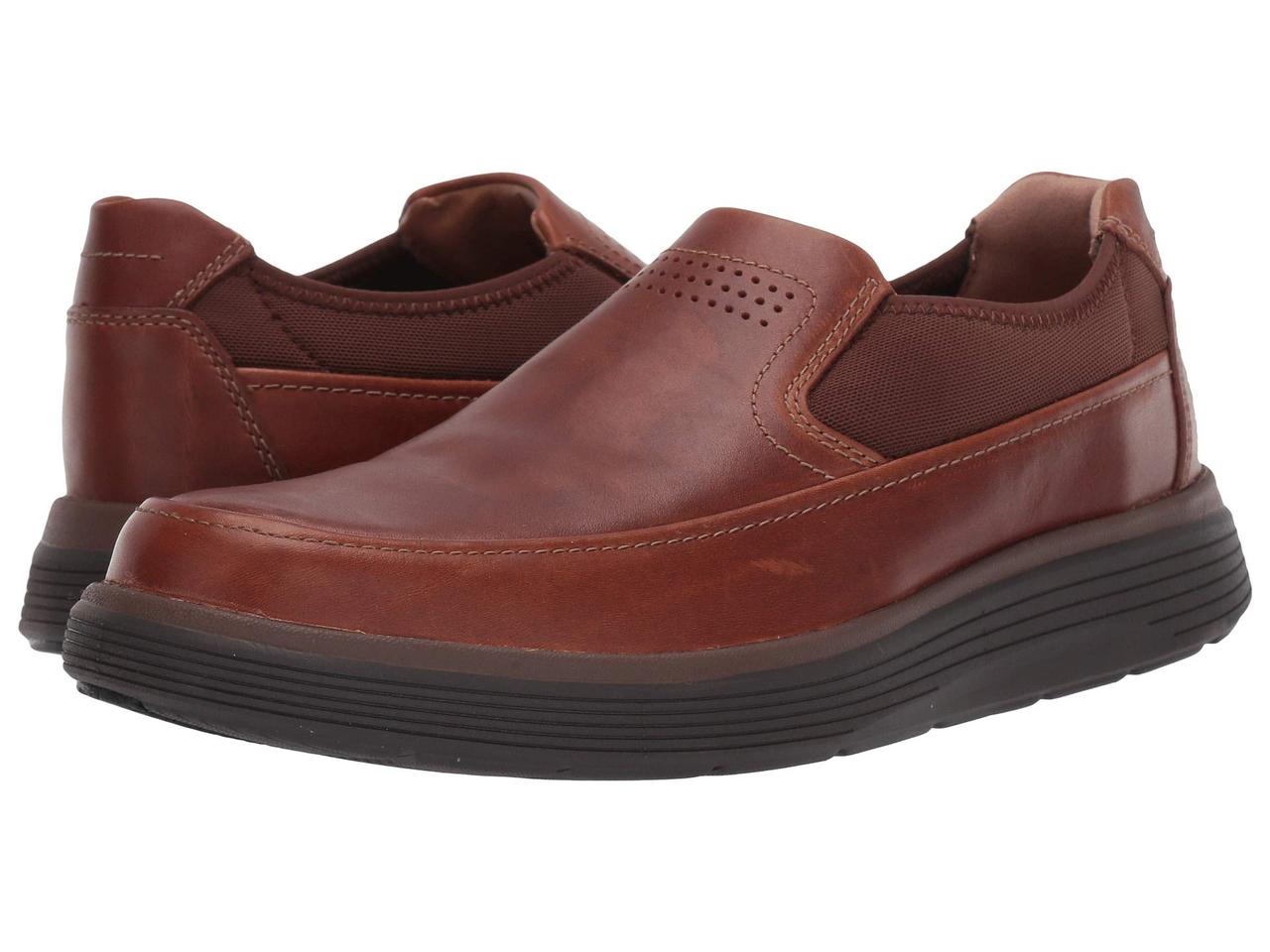 

Мокасины (Оригинал) Clarks Un Abode Go Dark Tan Leather