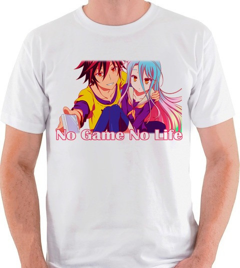 

Футболка Без игры жизни нет No Game No Life Сора и Широ .940