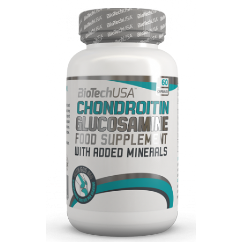 

Для суставов и связок - Chondroitin & Glucosamine - BioTech - 60 капс