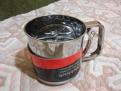

Кружка-сито металлическая 12,3*12,8 см