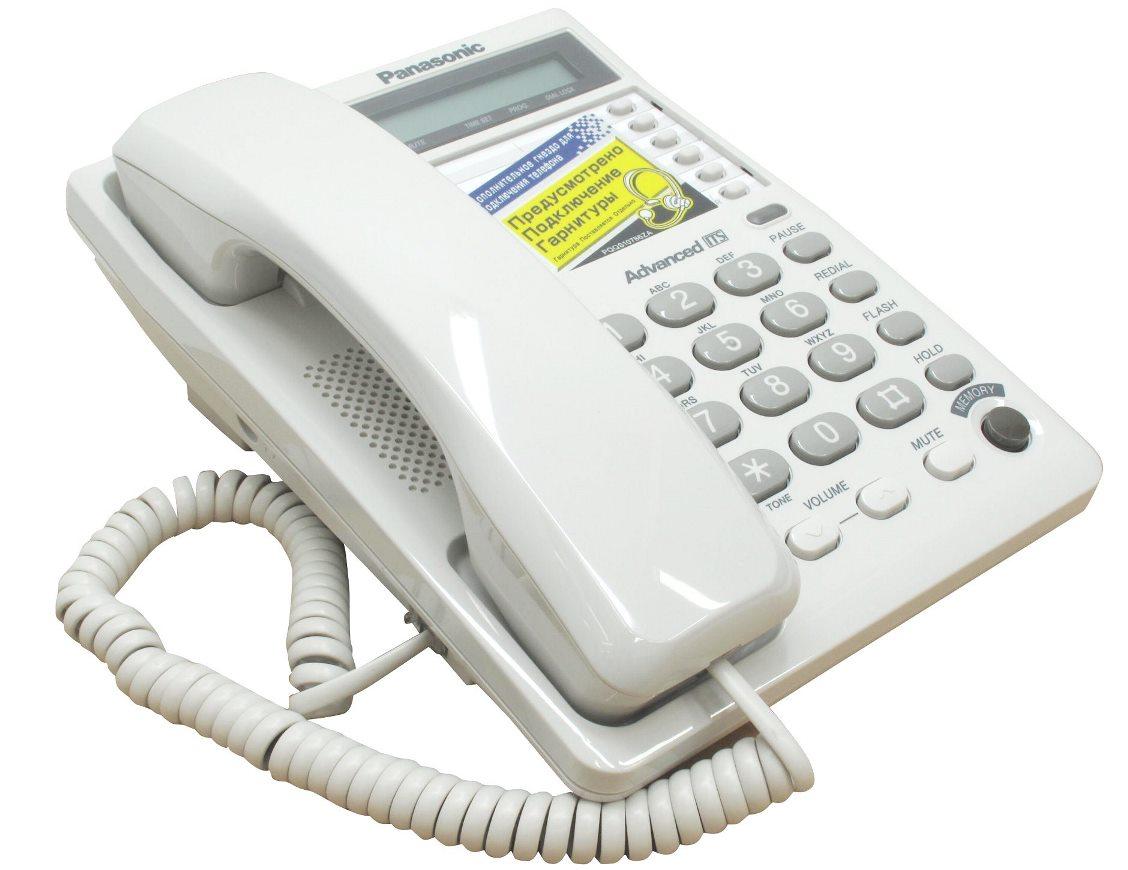 Телефон Panasonic KX-TS2362UAW White