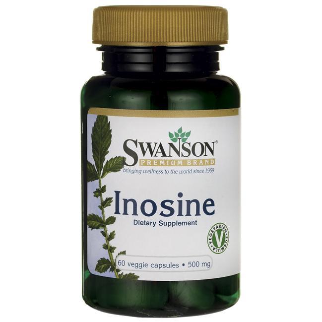 Инозин, Swanson, Inosine, 500 мг, 60 капсул  по лучшей цене в .