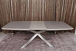Стол обеденный PORTLAND (160/210*95*76cmH) стеклокерамика мокко, Nicolas, фото 4