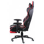 Крісло ExtremeRace black/red with footrest (E4947), Special4You, фото 10