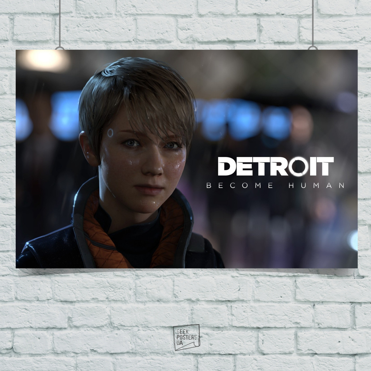 

Постер Detroit: Become Human, Детройт. Размер 60x85см (A1). Матовая бумага