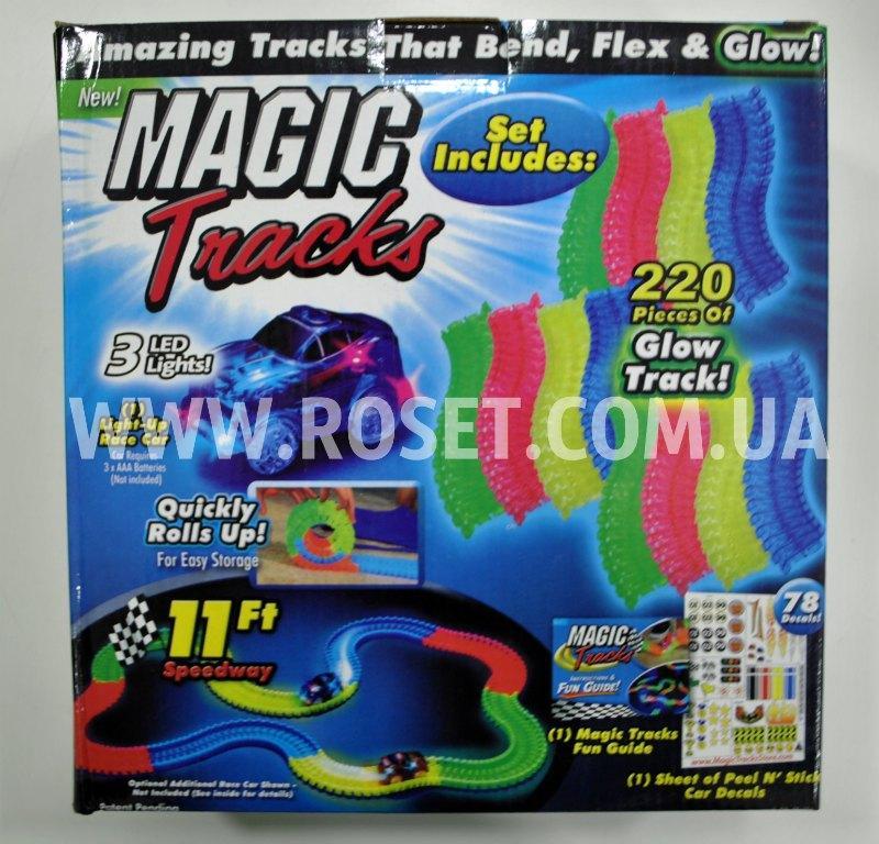 

Автомобильный трек - Magic Track 220 pcs (220 деталей + машинка)