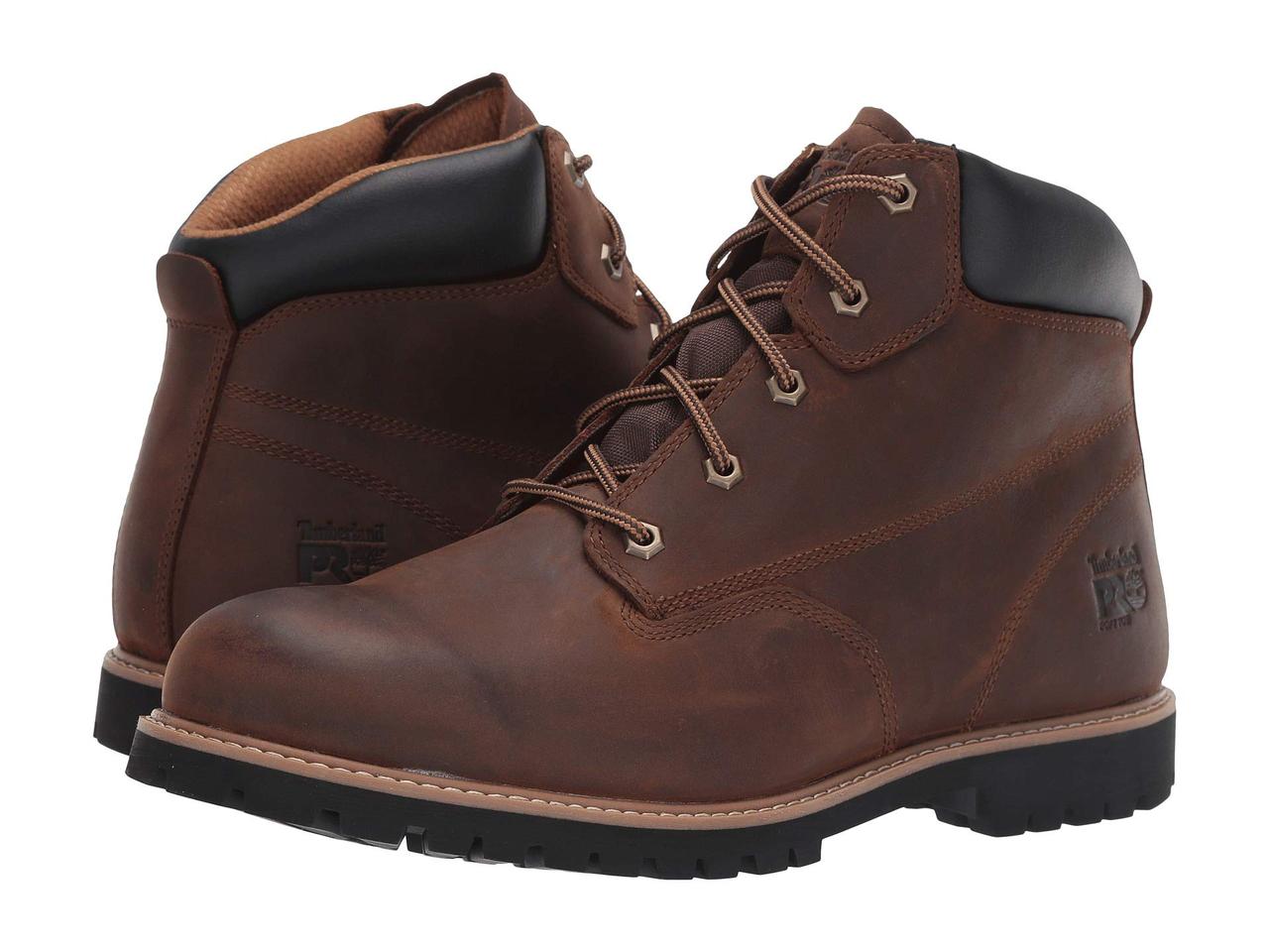 

Ботинки/Сапоги (Оригинал) Timberland PRO Gritstone 6" Soft Toe Brown Leather