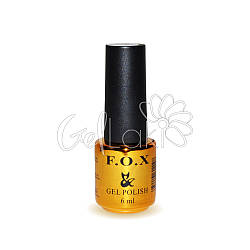 Топовое покрытие для ногтей F.O.X Top Rubber No wipe, 6 мл