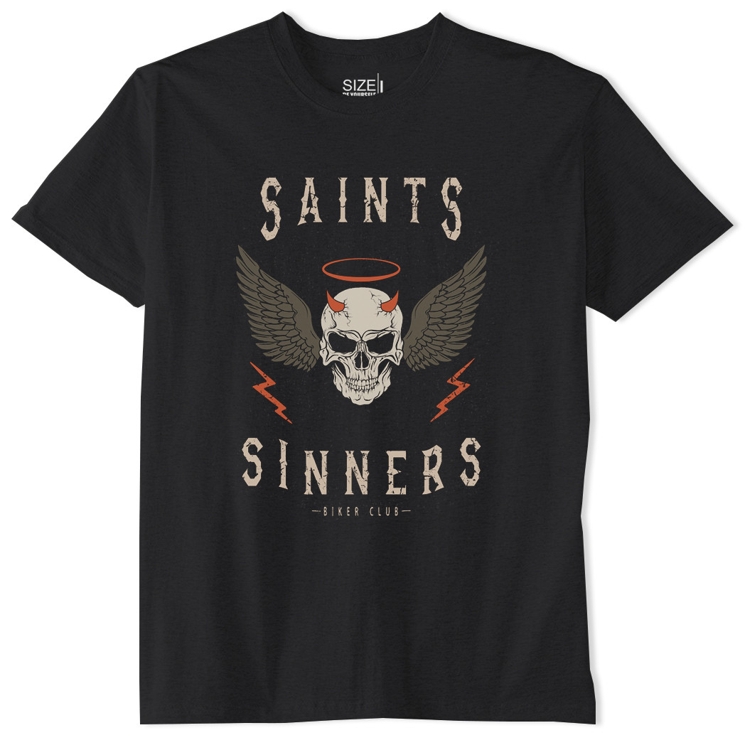 

Футболка Мужская Saints Sinners