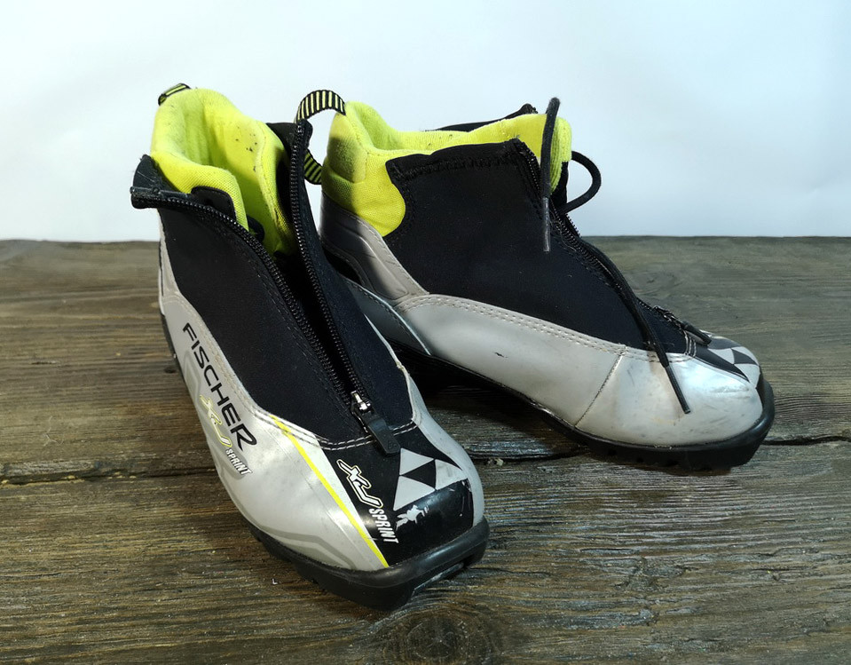 Ботинки лыжные беговые Fisher, XJ Sprint, NNN, 23.5 см (37) Отл сост!