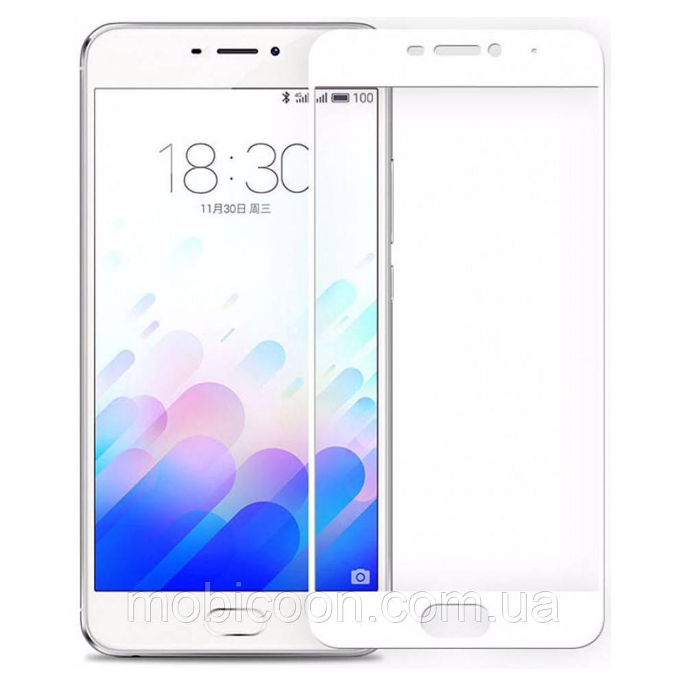 

Защитное стекло iPaky Xbillion 3D Full Glue для Meizu M6 White