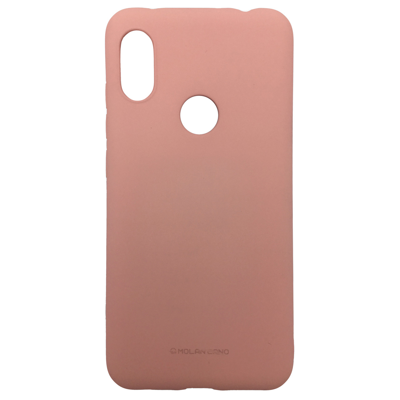 

Чехол-накладка Silicone Hana Molan Cano для Xiaomi Redmi Note 6 Pro (pink light), Розовый