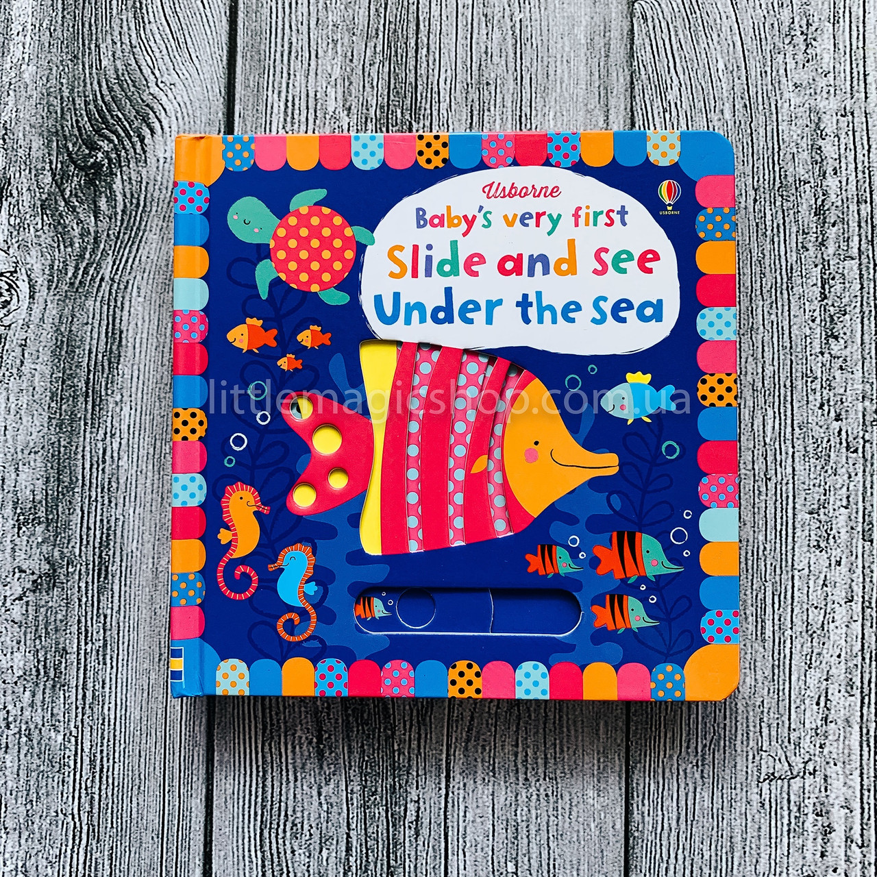 

Книга с движущимися элементами Baby's Very First Slide and See: Under the sea