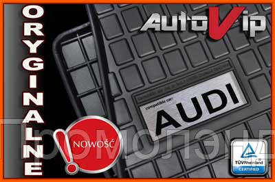 

Резиновые коврики S-LINE AUDI A3 S3 8P с логотипом, Черный