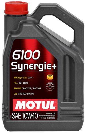 

Моторное масло MOTUL 6100 SYNERGIE+ SAE 10W40 (5L)