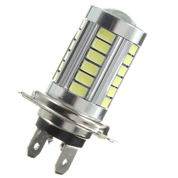 

Автолампа светодиодная H7 - 33 SMD5630 + Линза комплект 2 шт