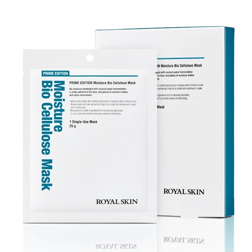 

Био-целлюлозная увлажняющая маска для лица ROYAL SKIN Prime Edition Moisture Bio Cellulose Mask 5шт (Срок