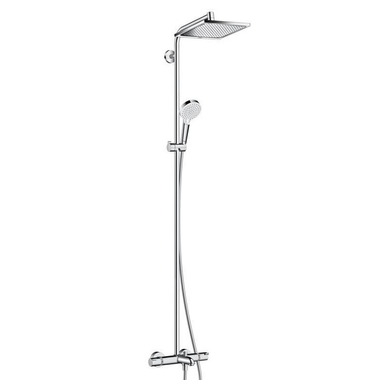 

Душевая система Hansgrohe Crometta E 240 1jet Showerpipe 27298000