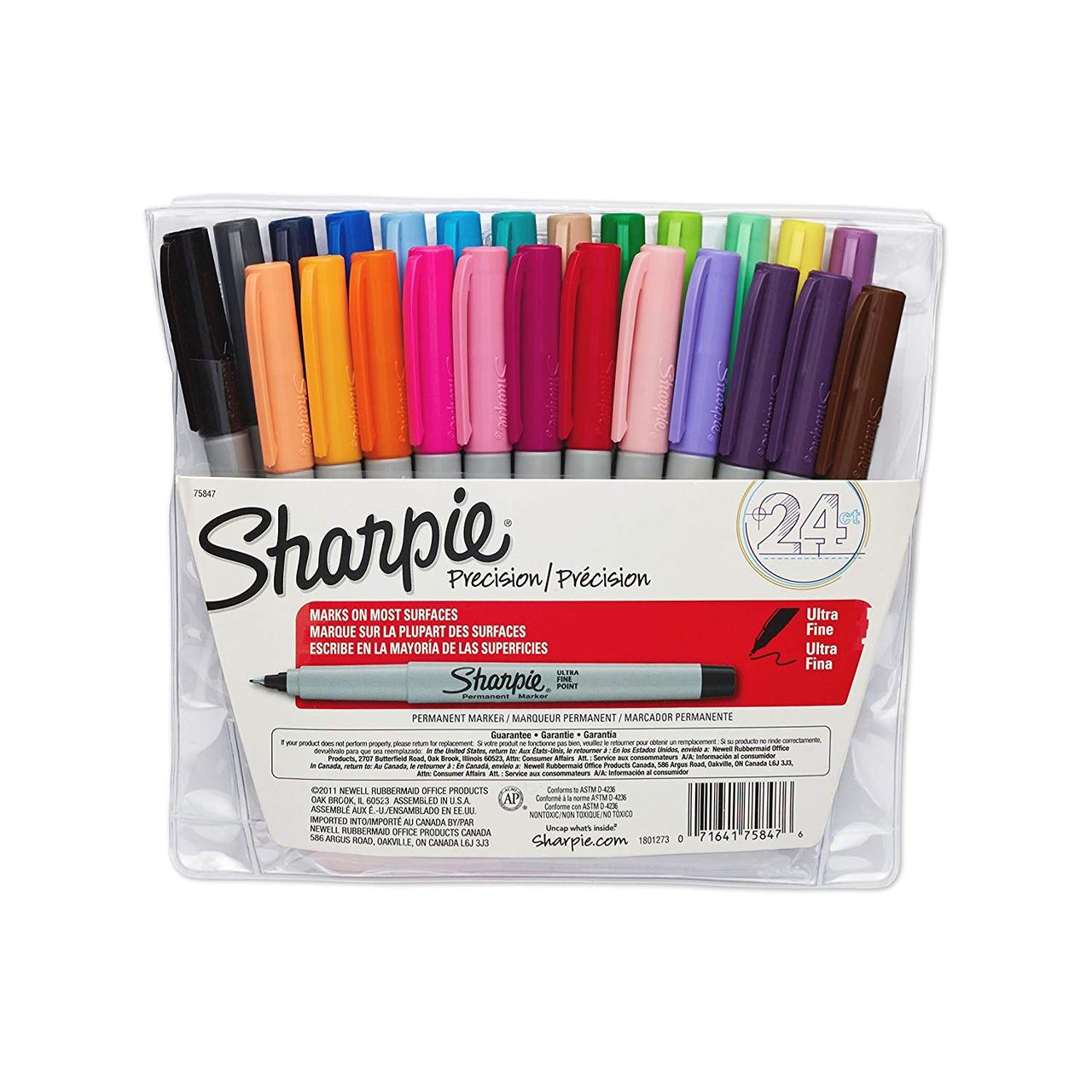 Sharpie Ultra Fine (24 цветов) - тонкие перманентные маркеры из США:  продажа, цена в Киеве. Маркеры, фломастеры от "VTC6 Sale" - 880928464