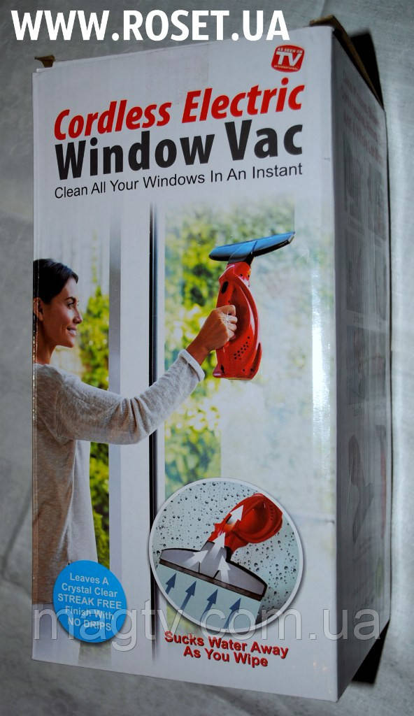 

Беспроводной вакуумный очиститель для окон ― Cordless Electric Window Vac