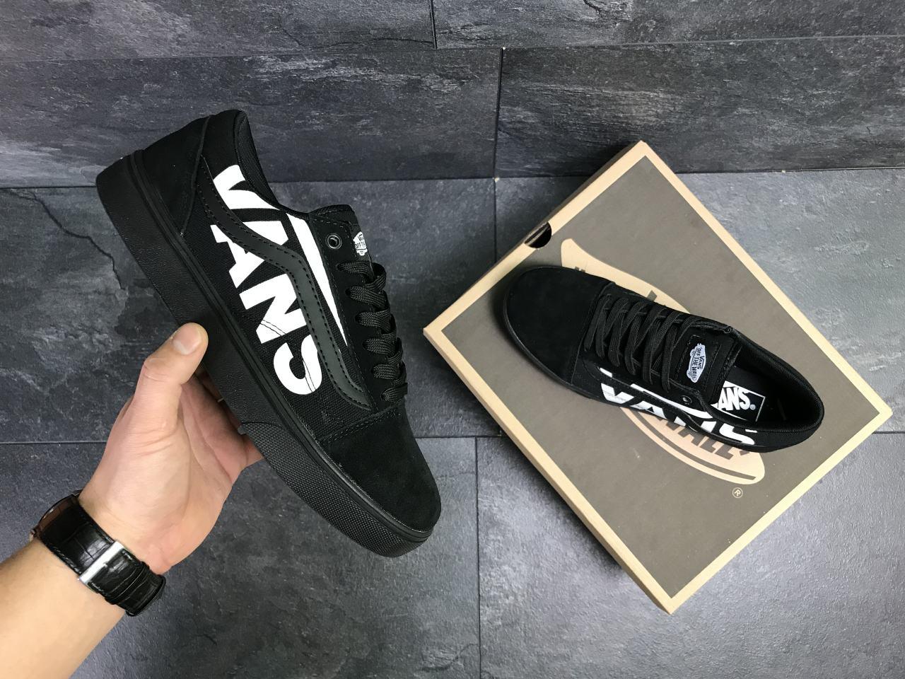 

Мужские кроссовки Vans 7163 черные