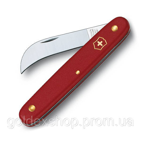 

Нож Victorinox садовый (100 мм), красный 3.9060