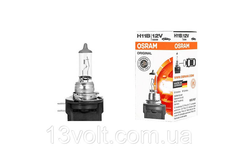

Галогенная лампа OSRAM H11B 12V 55W PGY19-2 FS1 Original 64241