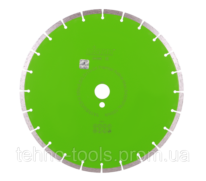

Круг алмазний вiдрiзний Distar Premier Active 1A1RSS/C3-H Ø350 × 25,4мм