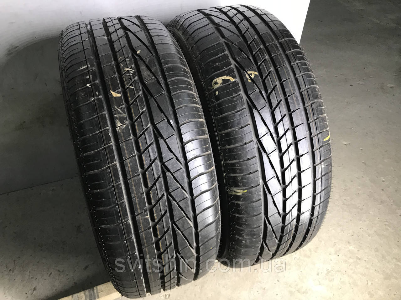 

Шины бу летние 245/55R17 Goodyear Excellence (RFT) 2шт 8мм