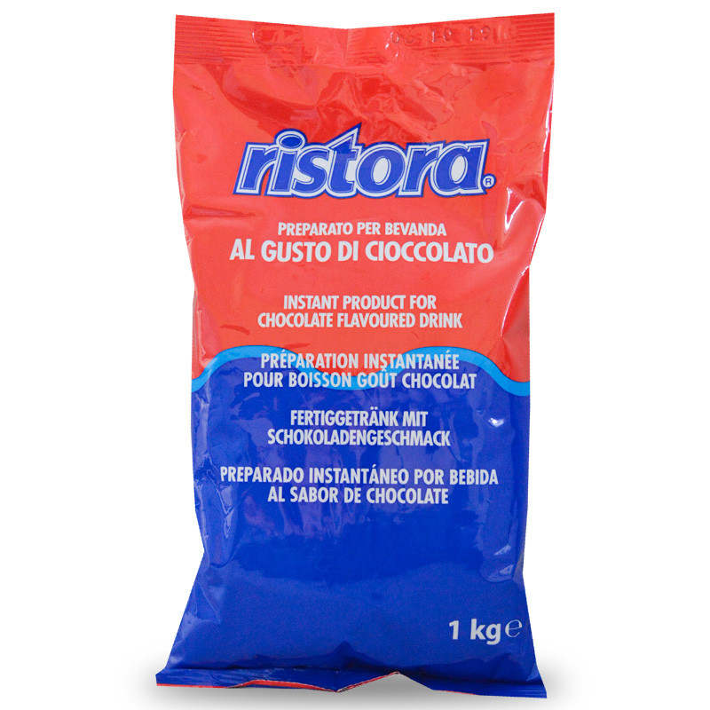 Горячий Шоколад Ristora Rosso Blue 1кг. Какао. Италия (Ристора)