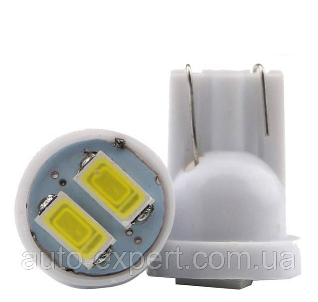 Светодиодные лампы LED T10 W5W 2 SMD (5630)(12V)