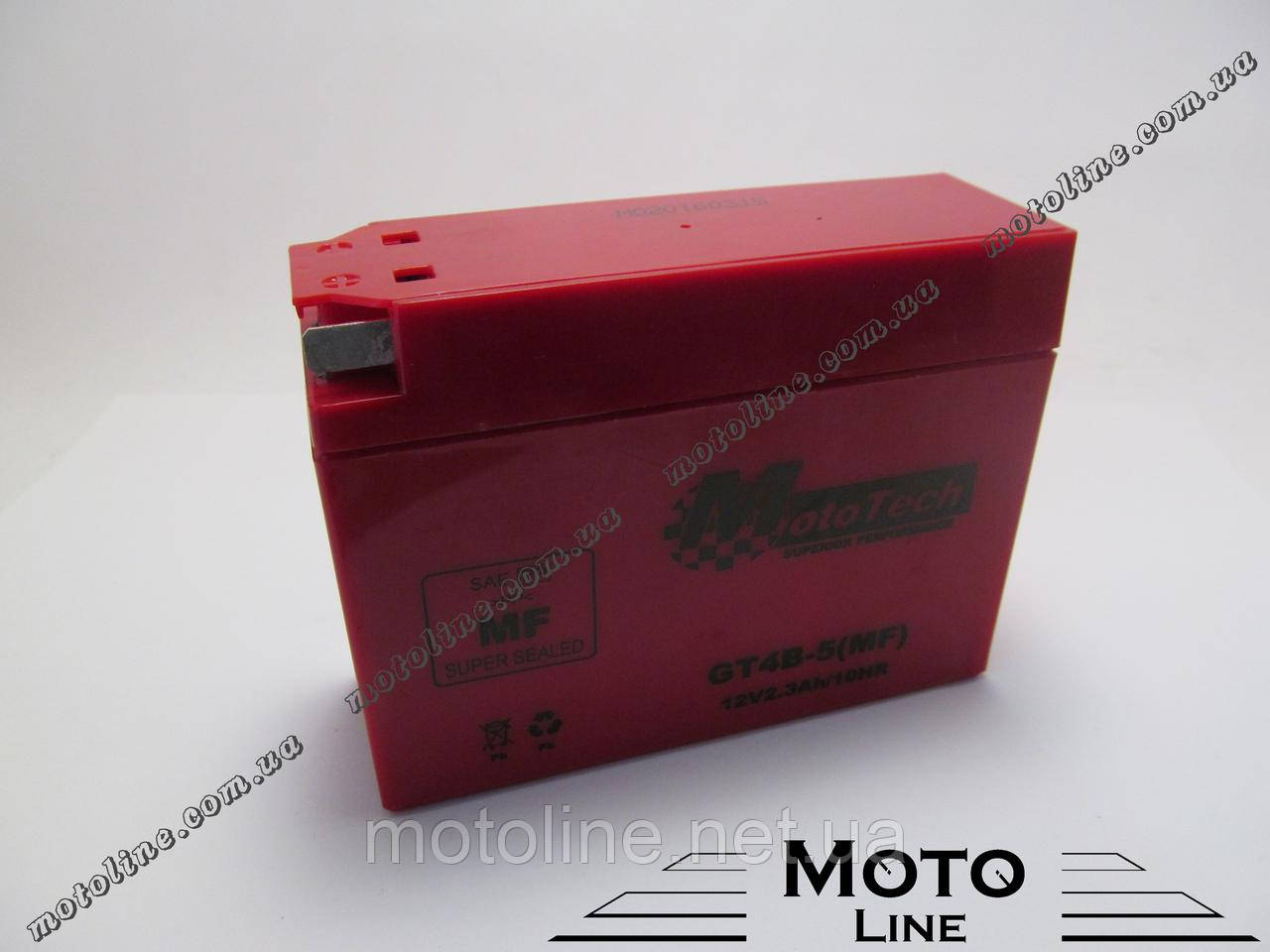 

Аккумулятор GT4B-5(MF) (12V2.3AH) Mototech