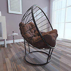 Дизайнерское кресло 🏠 Лондон (кокон) для дома, сада, дачи