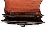 Мужской портфель на два отделения из натуральной кожи, фото 6