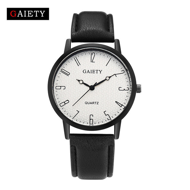 Женские наручные часы Gaiety с черным ремешком