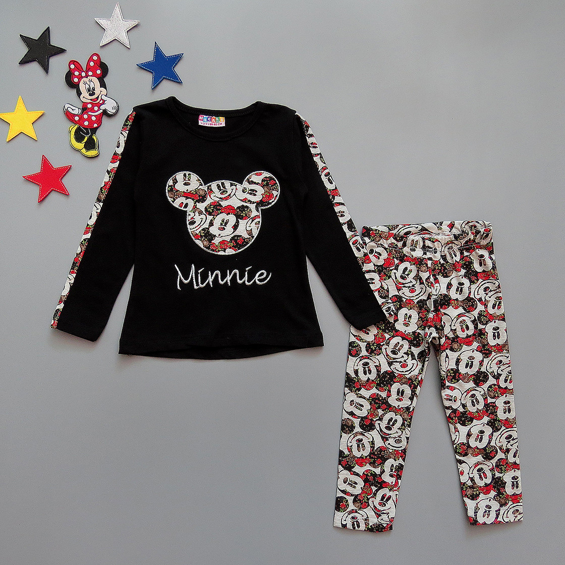 

Костюм Minnie для девочки. 86-92; 98-104; 110-116 см 110-116 см, Черный / светло-серый