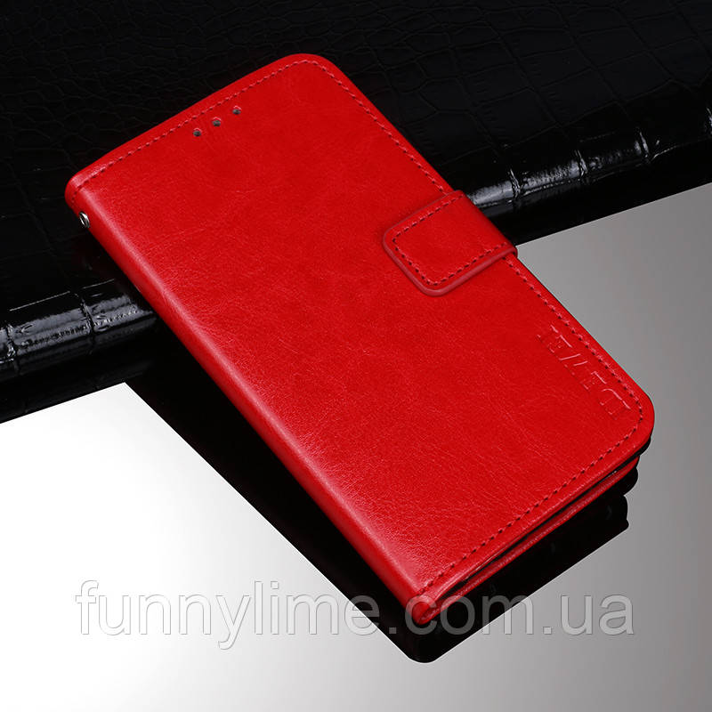 

Чехол Idewei для Xiaomi Redmi Note 5A 2/16 книжка кожа PU красный