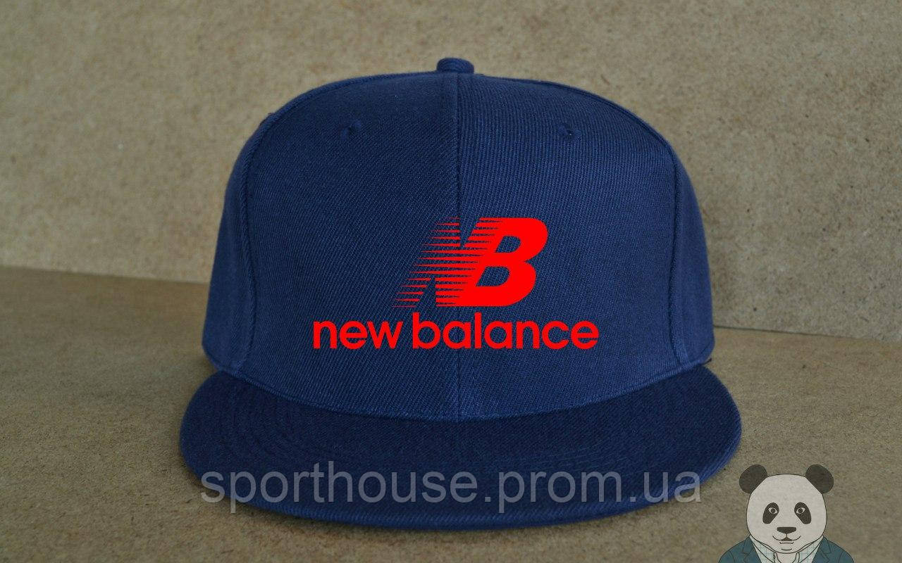 

Снепбек New Balance темно-синего цвета (люкс копия), Темно синий