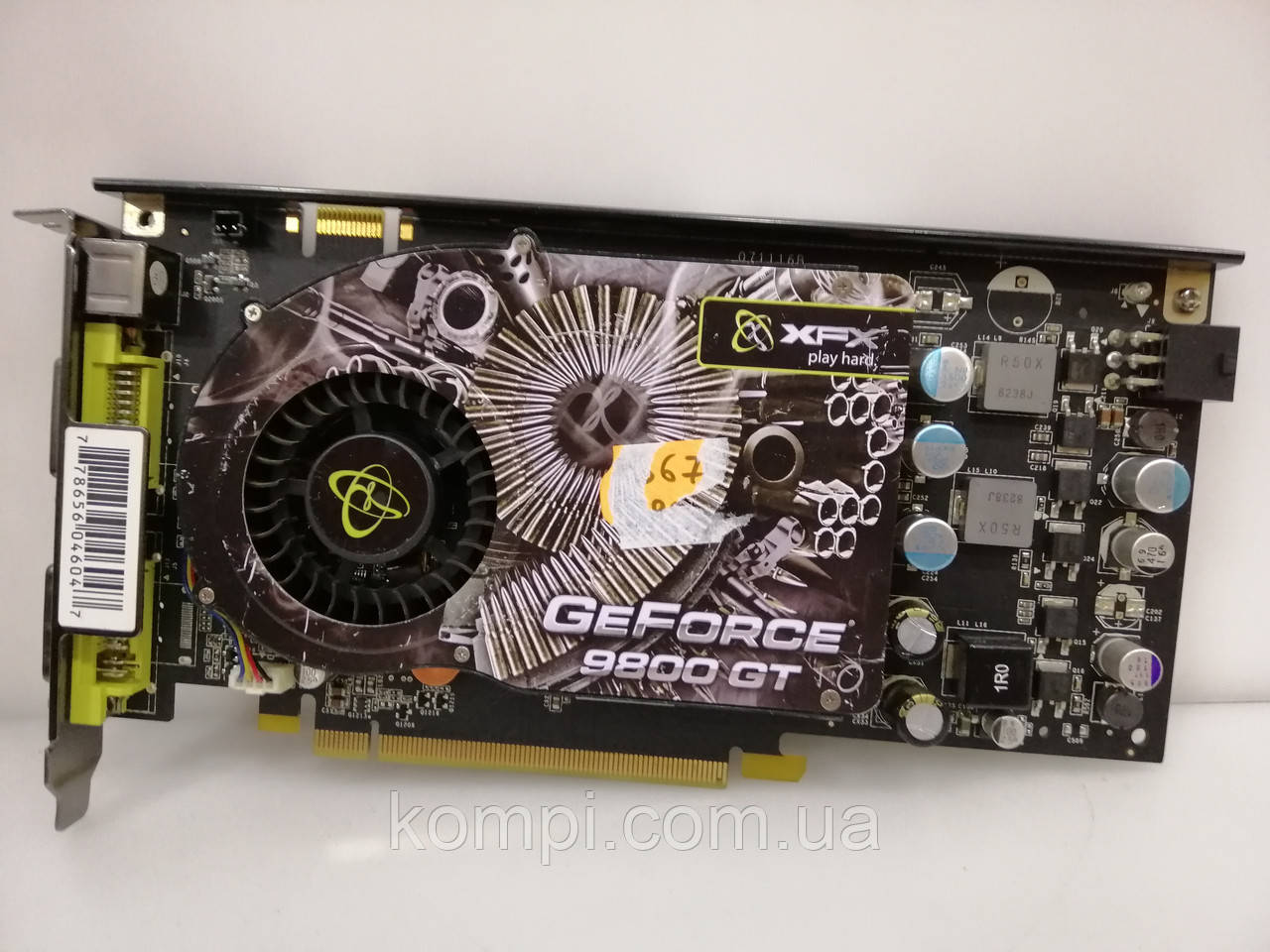 К какой серии относится видеокарта nvidia geforce 9800 gt