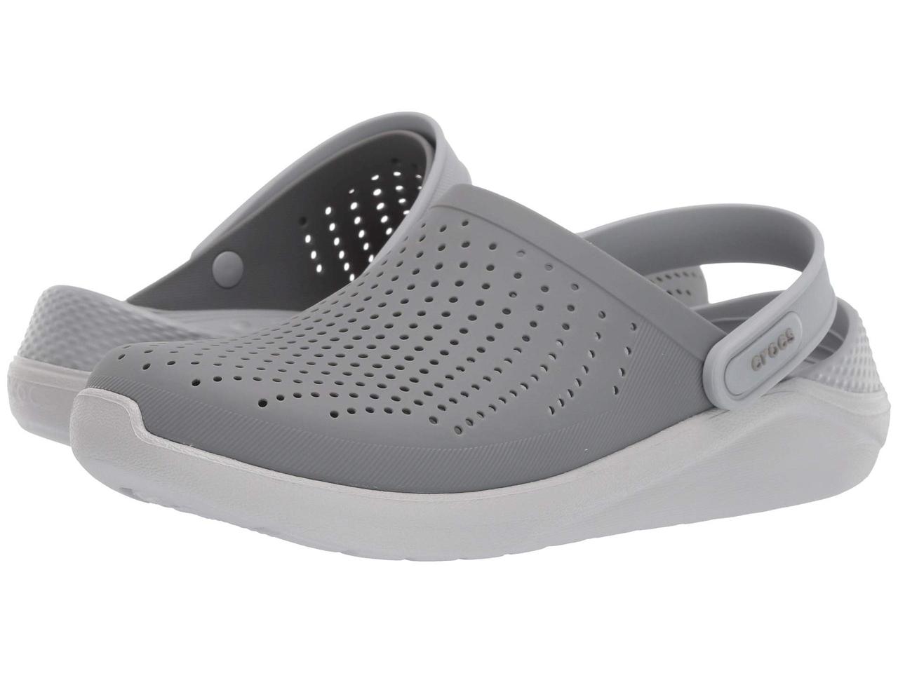 

Сабо (Оригинал) Crocs LiteRide Clog Smoke/Pearl White