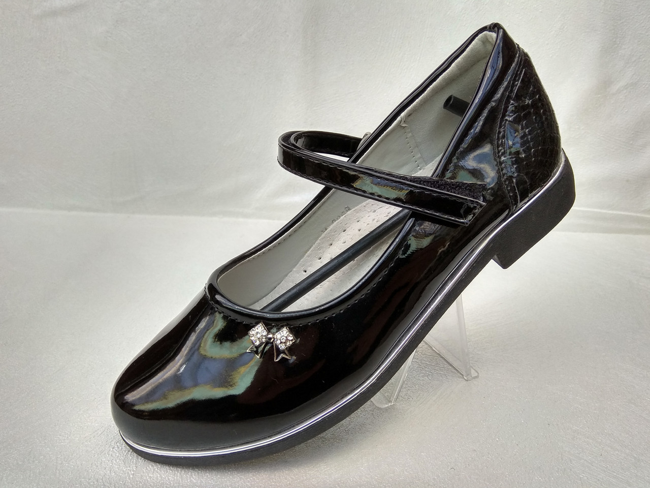 

Туфли для девочки оптом CSCK.S X2668 black (р.32-37)