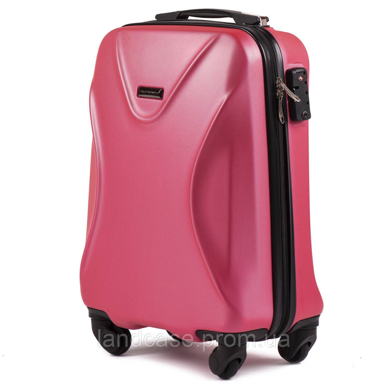 Ультралегкий чемодан WINGS 518 (ручная кладь) S РозовыйНет в наличии