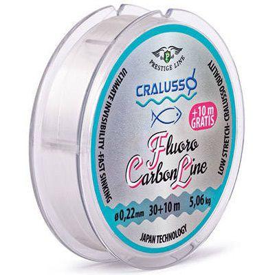 

Леска Cralusso Fluoro Carbon Line 0,22mm 30+10m 5,06 kg