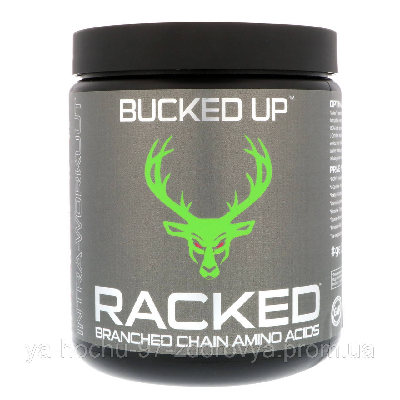 

Bucked Up, RACKED BCAA, Watermelon, 288 g